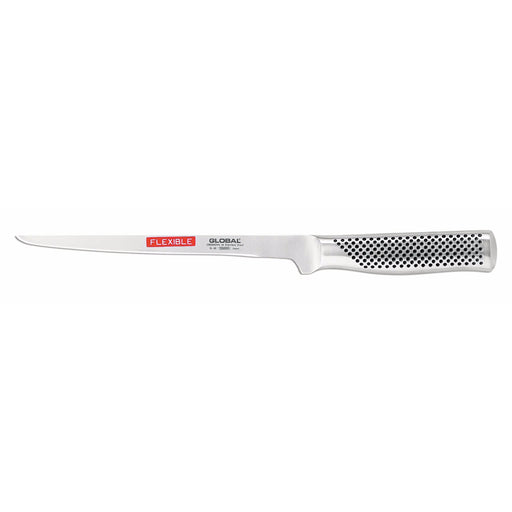 Global Classic Stainless Steel Flexible Swedish Fillet Knife, 8-Inches - LaCuisineStore