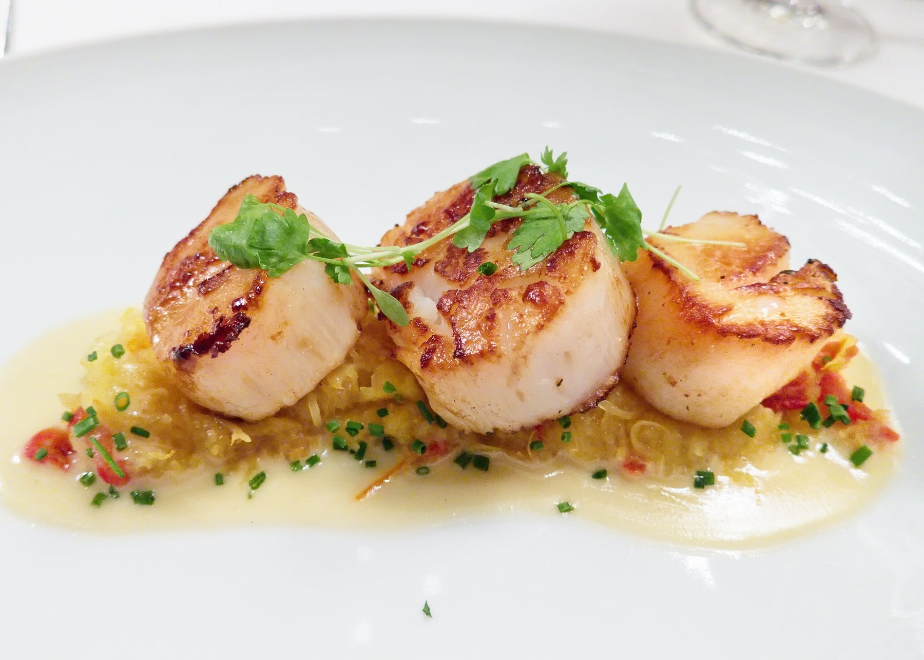 "Met Scallops" by ralph and jenny is licensed under CC BY 2.0.