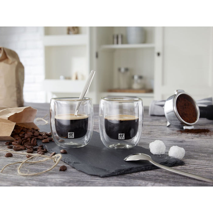 Zwilling Sorrento 2-Piece Espresso Glass, 2.7 oz
