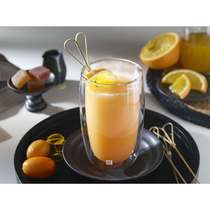 Zwilling Sorrento 2-Piece Latte Glass Set, 11.8 oz