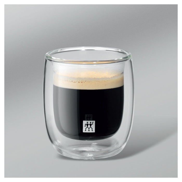 Zwilling Sorrento 2-Piece Espresso Glass, 2.7 oz