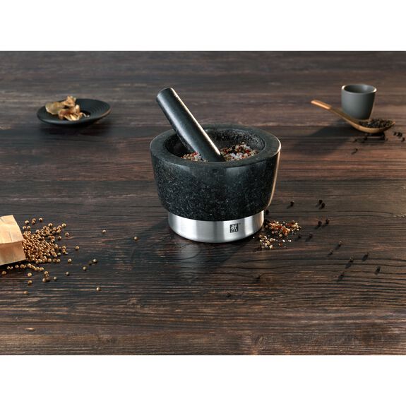 Zwilling Spices Granite Mortar and Pestle, 6-Inch