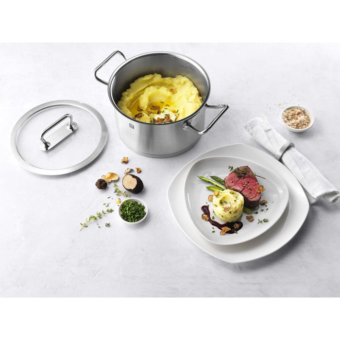 Zwilling Pro 9-Piece 18/10 Stainless Steel Cookware Set