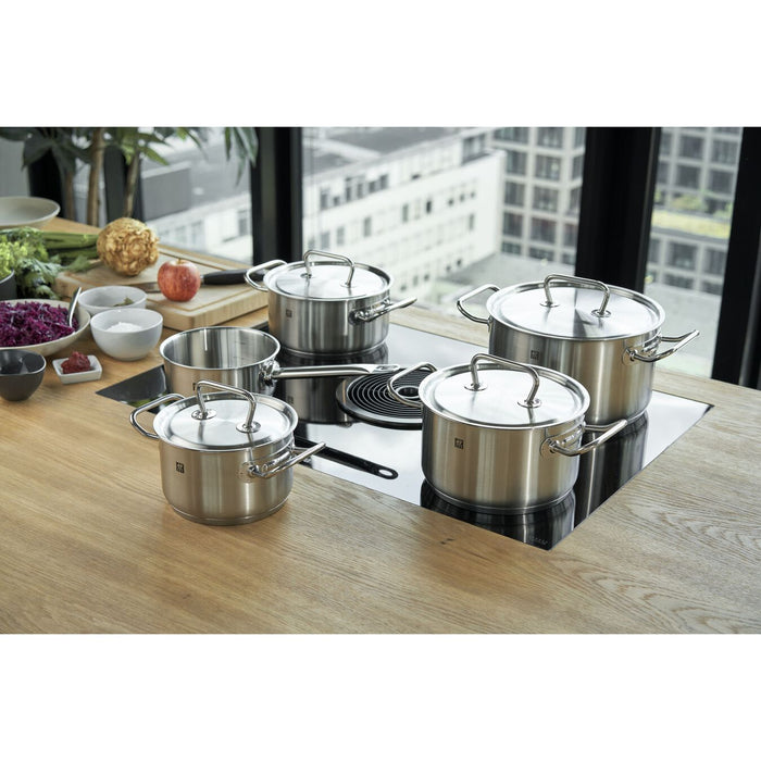 Zwilling Twin Classic 9-Piece 18/10 Stainless Steel Cookware Set
