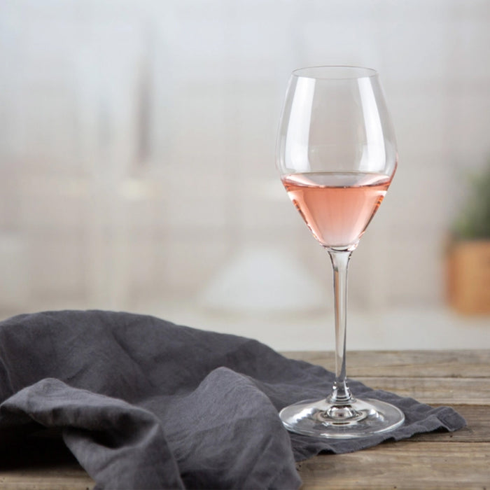 Riedel 8-Piece Rose Mixing Wine Glass Set, 10.8 Oz
