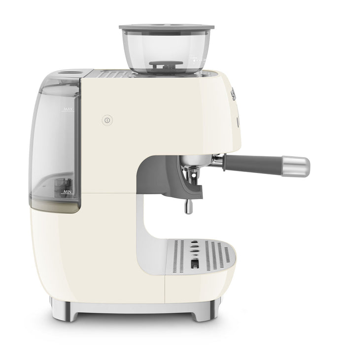 Smeg Retro-Style Cream Espresso Manual Coffee Machine