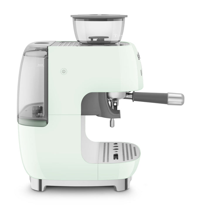 Smeg Retro-Style Pastel Green Espresso Manual Coffee Machine