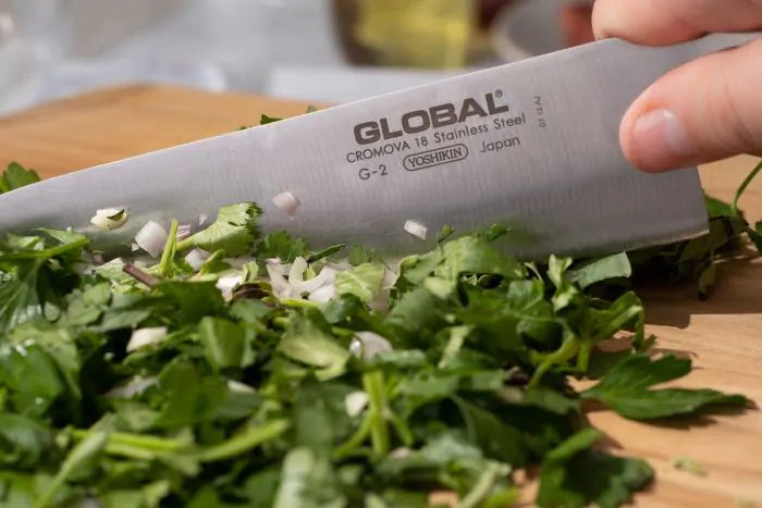 Global Classic Stainless Steel Chef's Knife, 8-Inches