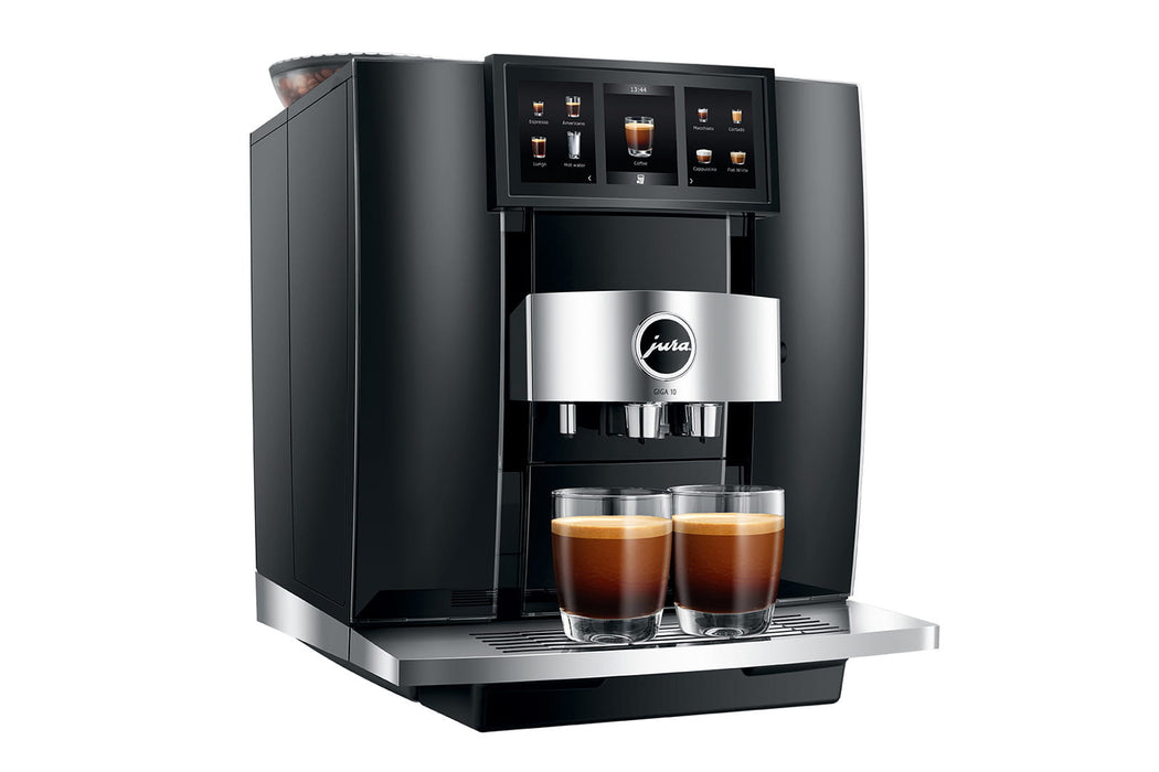 Jura GIGA 10 Fully Automatic Coffee Machine, Diamond Black