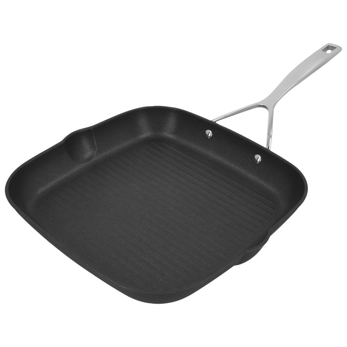 Demeyere AluPro Aluminum Nonstick Grill Pan, 11-Inches