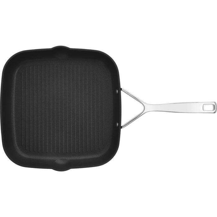 Demeyere AluPro Aluminum Nonstick Grill Pan, 11-Inches