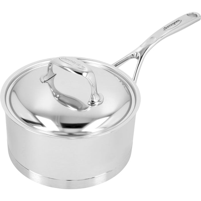 Demeyere Atlantis Stainless Steel Sauce Pan, 2.3-Quart