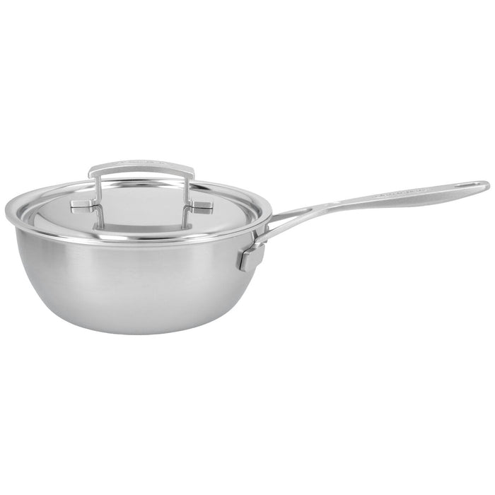 Demeyere Industry Stainless Steel Saucier, 2-Quart