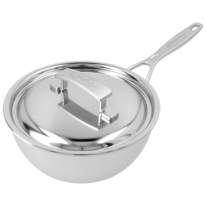 Demeyere Industry Stainless Steel Saucier, 2-Quart