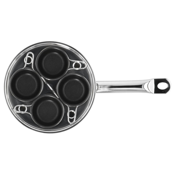 Demeyere Resto 4-Piece Stainless Steel Mini Fry Pan Set