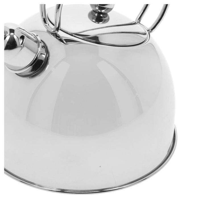 Demeyere Resto Stainless Steel Whistling Tea Kettle, 2.6-Quart