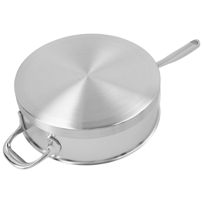 Demeyere Atlantis Stainless Steel Saute Pan with Helper Handle, 3-Quart
