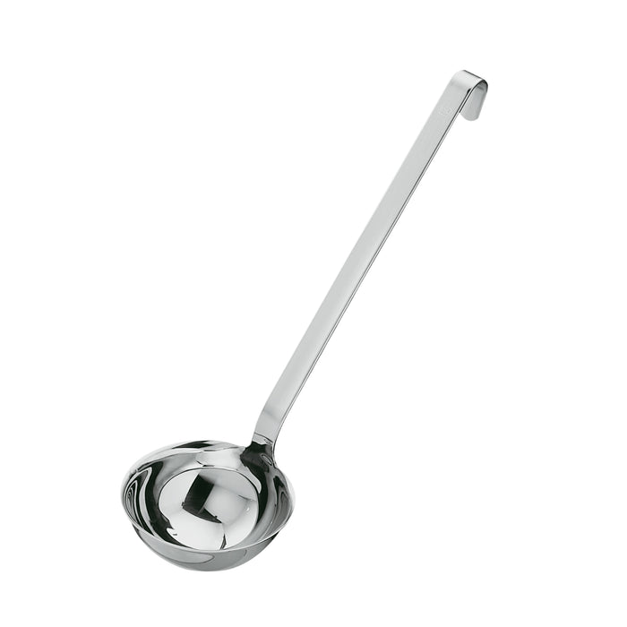 Rosle Stainless Steel Hook Ladle With Pouring Rim, 11.8-Inch