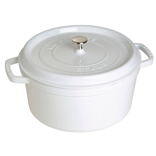 Staub Cast Iron Round Cocotte, 7-Quart - LaCuisineStore