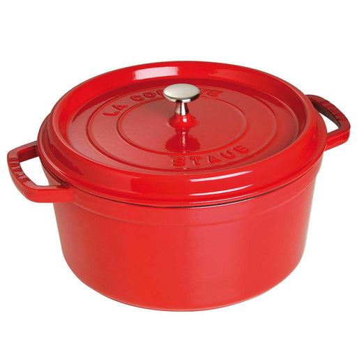 Staub Cast Iron Round Cocotte, 9-Quart - LaCuisineStore