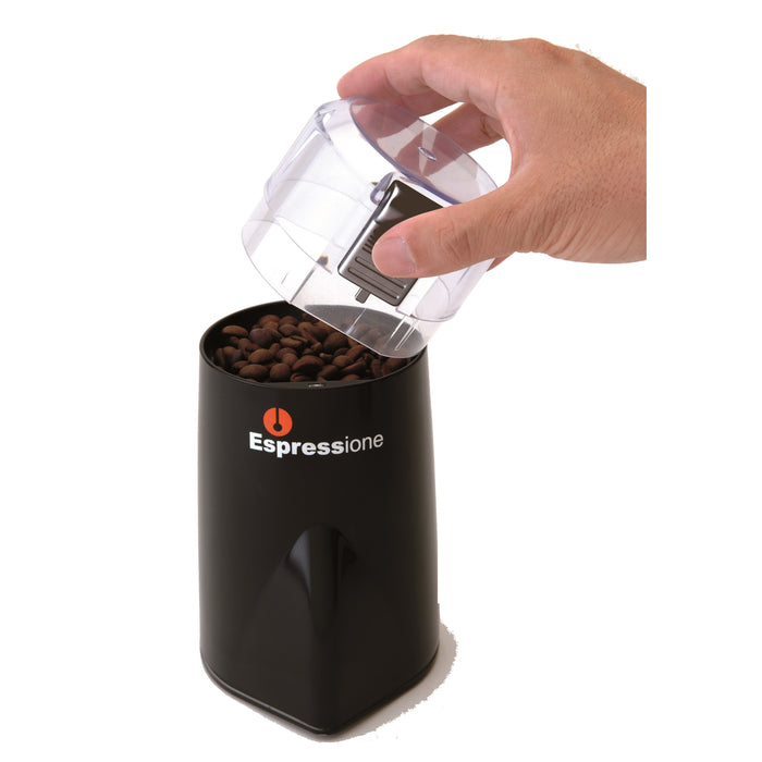 Espressione Rapid Touch Black Coffee Grinder