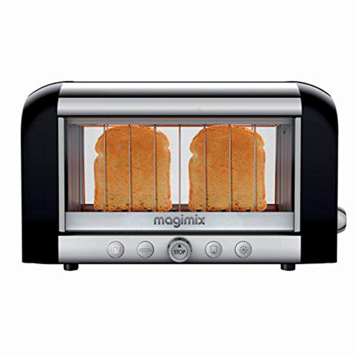Magimix 2-Slot Black Vision Toaster