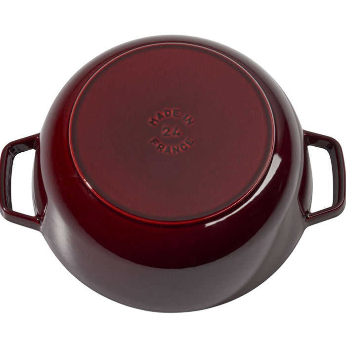 Staub Cast Iron Grenadine Essential French Oven, 3.75-Quart