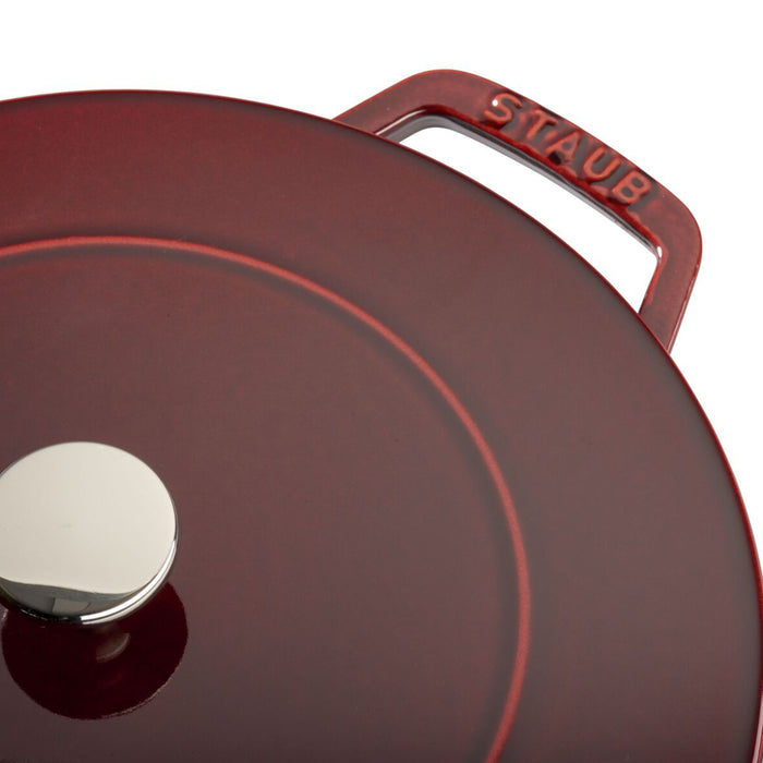 Staub Cast Iron Grenadine Essential French Oven, 3.75-Quart