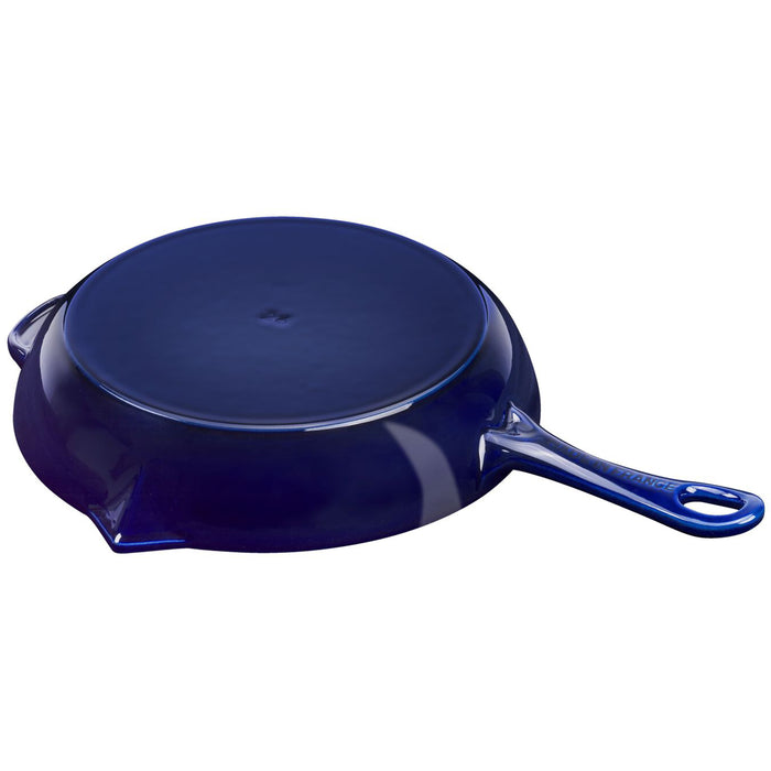 Staub Cast Iron Dark Blue Fry Pan, 10-Inches