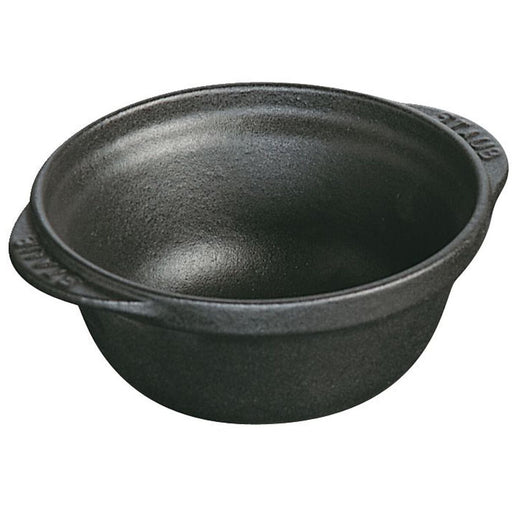 Staub Cast Iron Mini Bowl Matte Black 8-Ounces - LaCuisineStore
