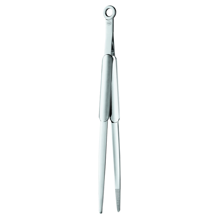 Rosle Stainless Steel 2-Piece Silicone Tongs and Fine Tongs Set