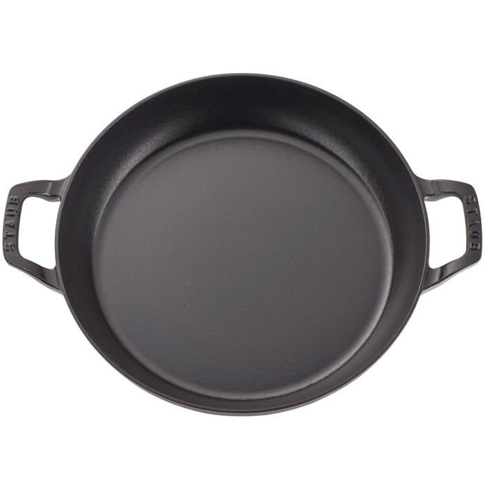 Staub Cast Iron Matte Black Braiser, 3.5-Quart