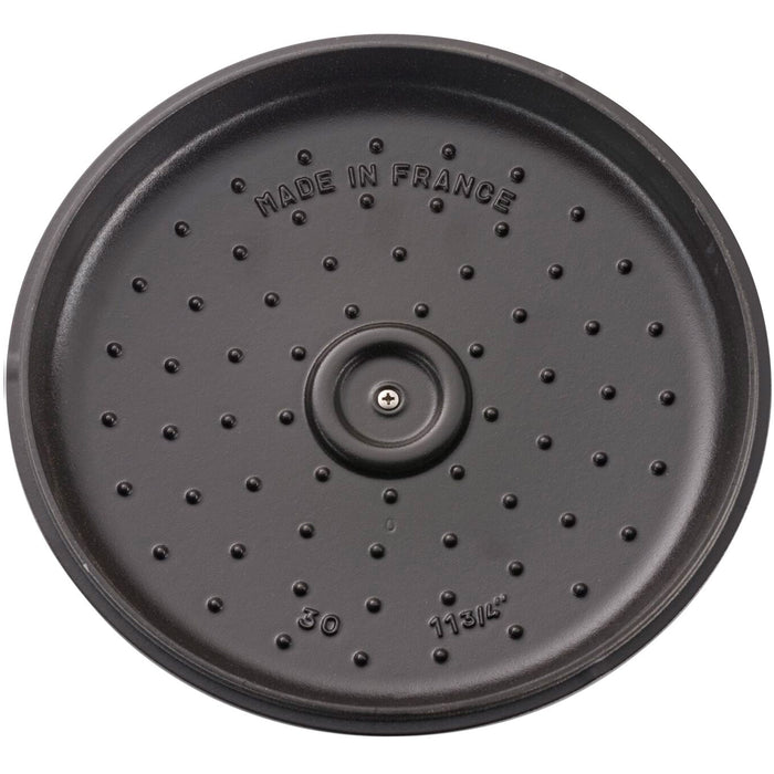 Staub Cast Iron Matte Black Braiser, 3.5-Quart