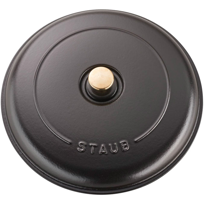 Staub Cast Iron Matte Black Braiser, 3.5-Quart