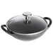 Staub Cast Iron Baby Wok Perfect Pans 0.5-Quart Graphite Grey - LaCuisineStore