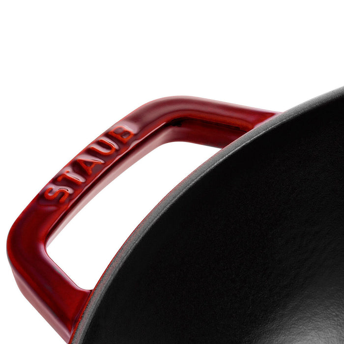 Staub Cast Iron Grenadine Perfect Pan, 4.5-Quart