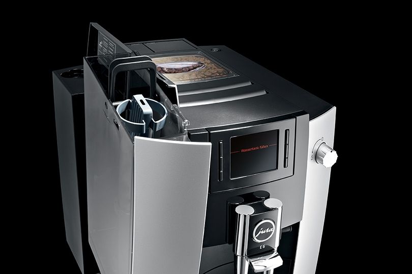 Jura E6 Automatic Coffee Machine Bundle, Platinum