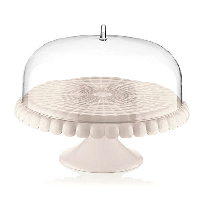 Fratelli Guzzini Cake Stand with Dome, 14-Inches