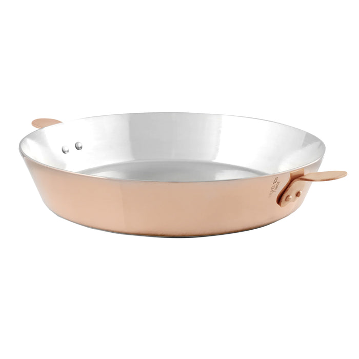 Mauviel M'Passion Copper Tatin Mold with Ears, 2.63-Quart