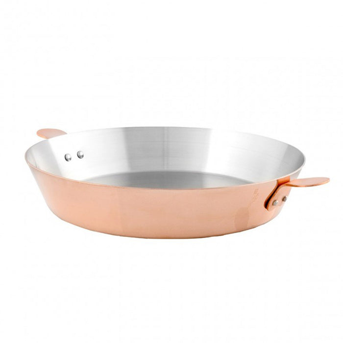 Mauviel M'Passion Copper Tatin Mold with Ears, 3.68-Quart