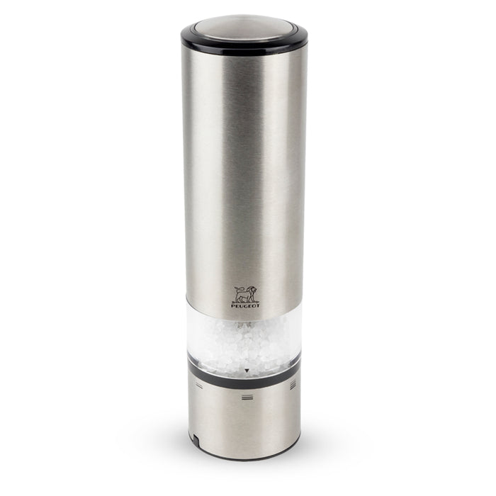 Peugeot Elis Sense U'Select Electric Salt and Pepper Mill Set Stainless Steel, 7.87-Inches - LaCuisineStore