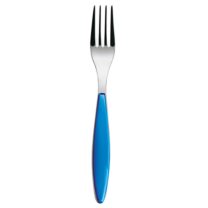 Fratelli Guzzini Feeling Mediterranean Blue Fork, 8-Inches