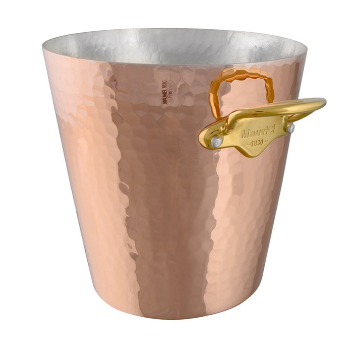 Mauviel M'30 Copper Champagne Bucket With Bronze Handles, 7.9-Inch