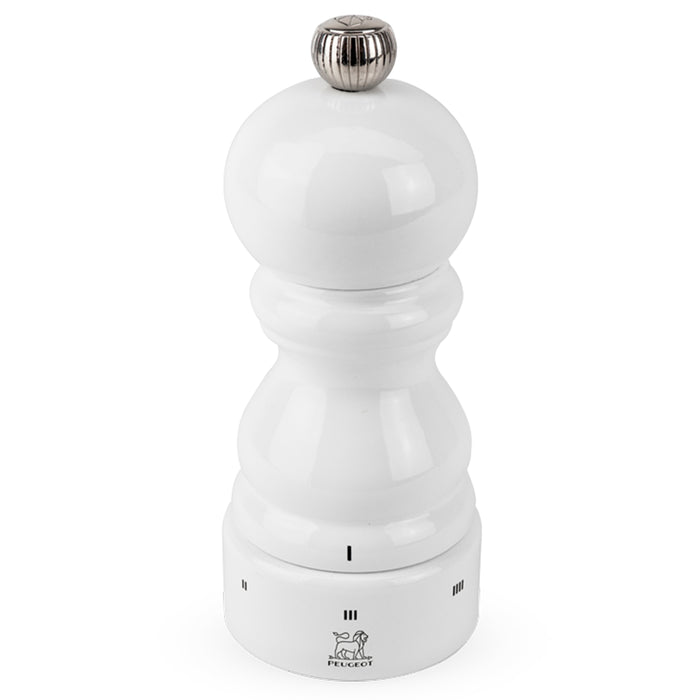 Peugeot Paris U'Select Wood Pepper Mill White Lacquered, 5-Inches