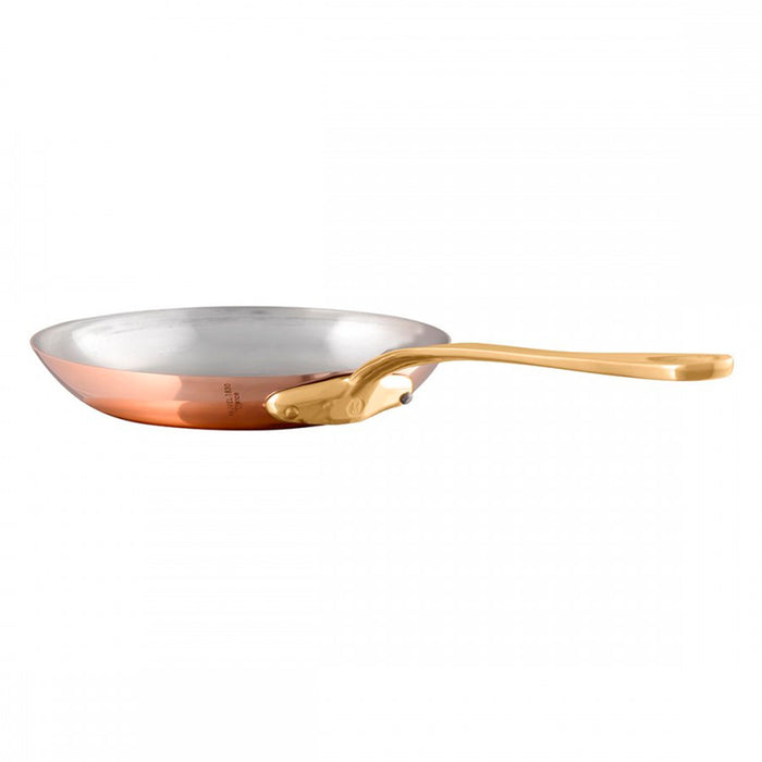 Mauviel M'Tradition Copper Fry Pan With Bronze Handle, 11-Inches