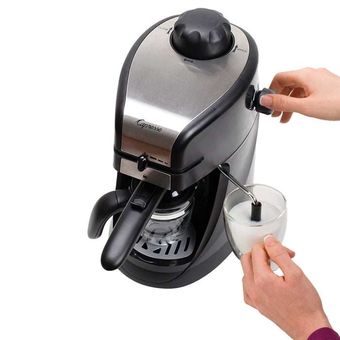 Capresso Steam PRO Stainless Steel Espresso and Cappuccino Machine