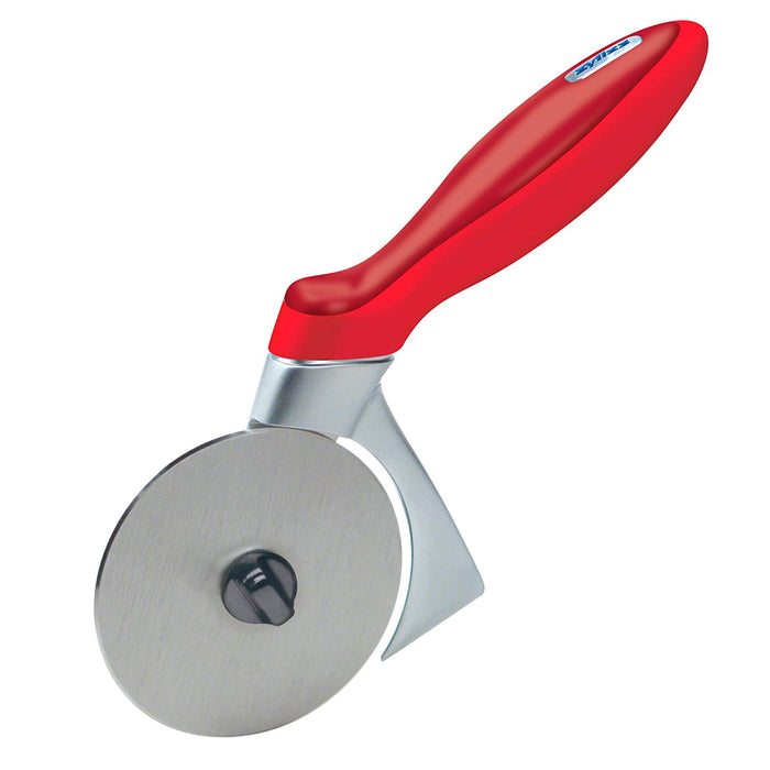Zyliss Pizza Slicer with Crust Cutter Stainless Steel, Red