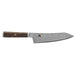 Miyabi Black 5000MCD67 Stainless Steel Rocking Santoku Knife, 7-Inches - LaCuisineStore