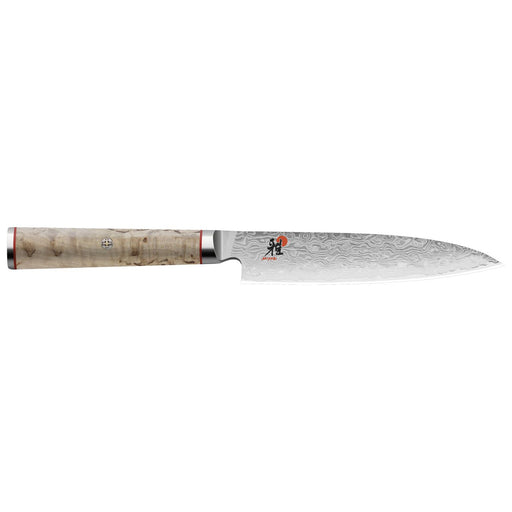 Miyabi Birchwood SG2 5000MCD Stainless Steel Chutoh Utility Knife, 6-Inches - LaCuisineStore