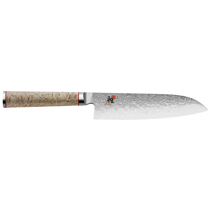Miyabi Birchwood SG2 5000MCD Stainless Steel Santoku Knife, 7-Inches - LaCuisineStore